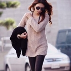 DANGOLGAGE - Furry Knit Top