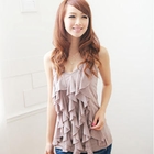 F-DNA - Ruffled Tank Top