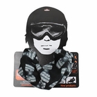 Momiton - Skull Bow-Print Neck Warmer