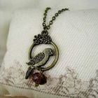 MyLittleThing - Copper Parrot Crystal Necklace