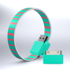 Mohzy - Mohzy Loop USB to Micro-USB Cable (Candy Stripe) (With Adapter)