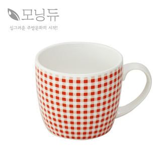 Check-Print Ceramic Mug