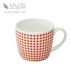 iswas - Check-Print Ceramic Mug