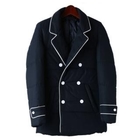 TOKIO - Cord-Trim Double-Breasted Jacket