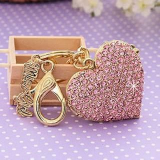 Heart Mirror Locket Key Chain Heart Mirror Locket Key Chain