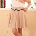 ZOO - Contrast-Trim Skirt