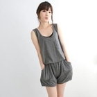 Cookie 7 - Smocked-Waist Jumpsuit