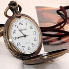 TAIPEI STAR - Embossed Pocket Watch