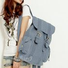 PG Beauty - Dotted Canvas Backpack