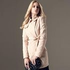 Moonbasa - All Over Lace Double-Breasted Jacket
