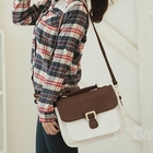 PG Beauty - Two-Tone Flap Satchel