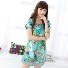 59 Seconds - Tie-Waist Floral Dress