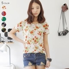 ANNINA - Floral Print T-Shirt