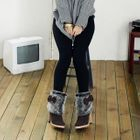 Nongli - Faux Fur-Detail Boots