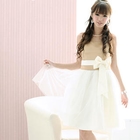 59 Seconds - Tulle-Detail Bow-Accent Dress