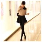ODDmully - Wool Blend A-Line Miniskirt