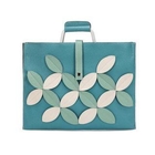 May May - Flower-Accent Satchel