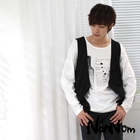 NanNom - Graphic T-Shirt With Jersey Waistcoat