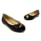 Lane172 - Open-Toe Buckled Flats