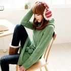 Tokyo Fashion - Cable-Knit Hooded Sweater