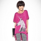 1313 - Unicorn-Print Short-Sleeve Tee