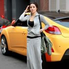 REDOPIN - Set: Stand-Collar Hoodie + Maxi Skirt