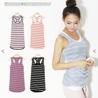 Beccgirl - Racer-Back Stripe Tank Top