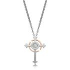 Kenny & co. - Crystal Cross Pendant with Necklace