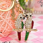 Miss Girl - Rhinestone Birds Keychain