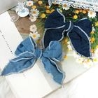 Angelove - Denim Bow Hair Pin