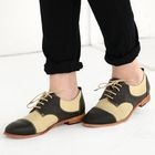 59 Seconds - Lace-Up Canvas Oxford Flats