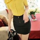 Jack Grace - Zip-Accent Skirt