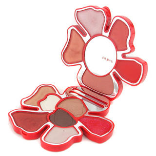 Make Up Set: Flower In Red Small - #03 Brown Make Up Set: Flower In Red Small - #03 Brown