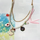 Angelove - Faux-Pearl with Rabbit Necklace