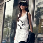 PUFFY - Asymmetric-Sleeve T-Shirt Dress