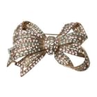 Briolette - Jeweled Bow Brooch