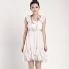 O.SA - Satin Panel Sleeveless Dress