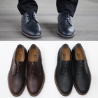 TOPGUYS - Genuine Leather Lace-Up Dress Shoes