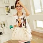 PG Beauty - Drawstring Zip-Detail Satchel