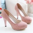 Smoothie - Faux-Leather Platform Pumps