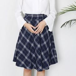 森之誠品 - 格紋A字裙 森之誠品 - 格紋A字裙