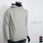 CUBICO - Cowl-Neck Hooded Pullover