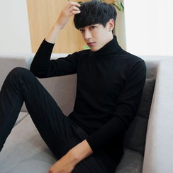 JEUX - Plain Turtleneck Sweater JEUX - Plain Turtleneck Sweater