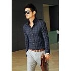 CITY AND THE MAN - Long-Sleeve Check Shirt