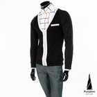 Purplow - Zip-Front Knit Cardigan