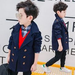 Pegasus - Kids Double-Breasted Trench Coat Pegasus - Kids Double-Breasted Trench Coat