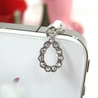 Na Na - Rhinestone Mobile Earphone Plug