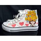 HVBAO - 'Pigs On Your Head' High-Top Sneakers HVBAO - 'Pigs On Your Head' High-Top Sneakers