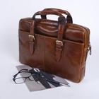 Belivus - Genuine Leather Briefcase with Strap