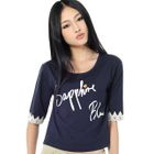 prischu essentials - 'Sapphire Blue' Print T-Shirt